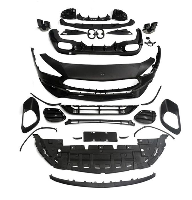 W118 CLA IÇIN UYUMLU CLA 45 GÖRÜNÜM FULL BODY KIT (ÖN TAMPON , PANJUR,DIFÜZÖR,EGZOZ)