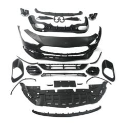 W118 CLA IÇIN UYUMLU CLA 45 GÖRÜNÜM FULL BODY KIT (ÖN TAMPON , PANJUR,DIFÜZÖR,EGZOZ)