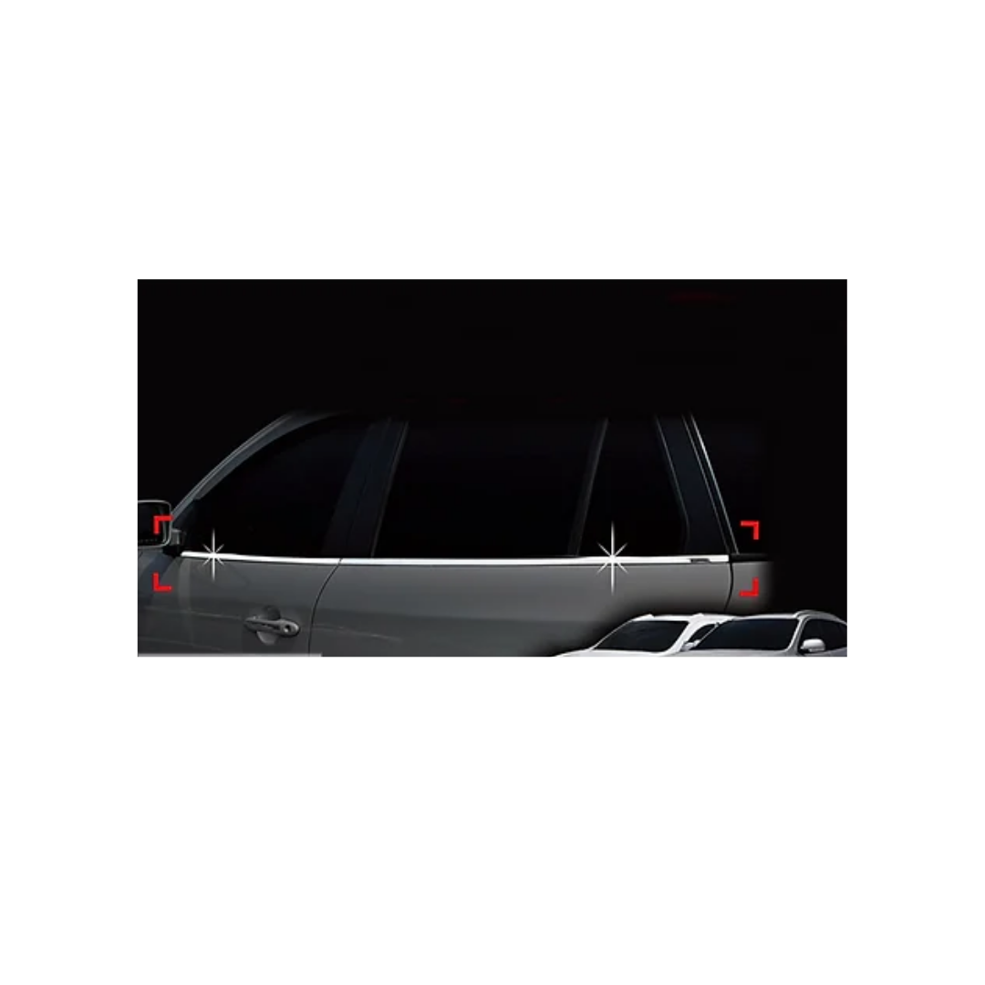 SANTAFE KAPI CAM KENAR KROM TAKIMI 2007-2012