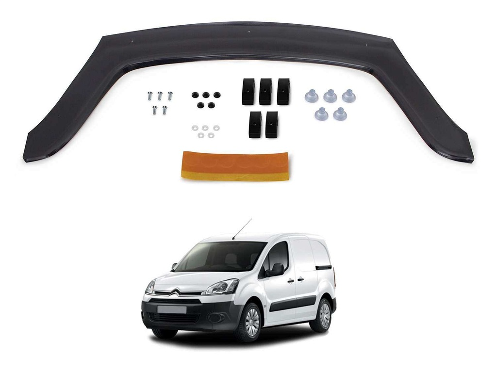 Citroen Berlingo Ön Kaput Koruyucu Rüzgarlığı 2009-2018