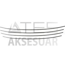 Renault Fluence Krom Ön Tampon Çıtası 4 Prç. 2013 Üzeri Makyajlı