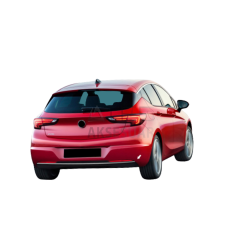 Opel Astra K HB Krom Arka Tampon Çıta 2015+