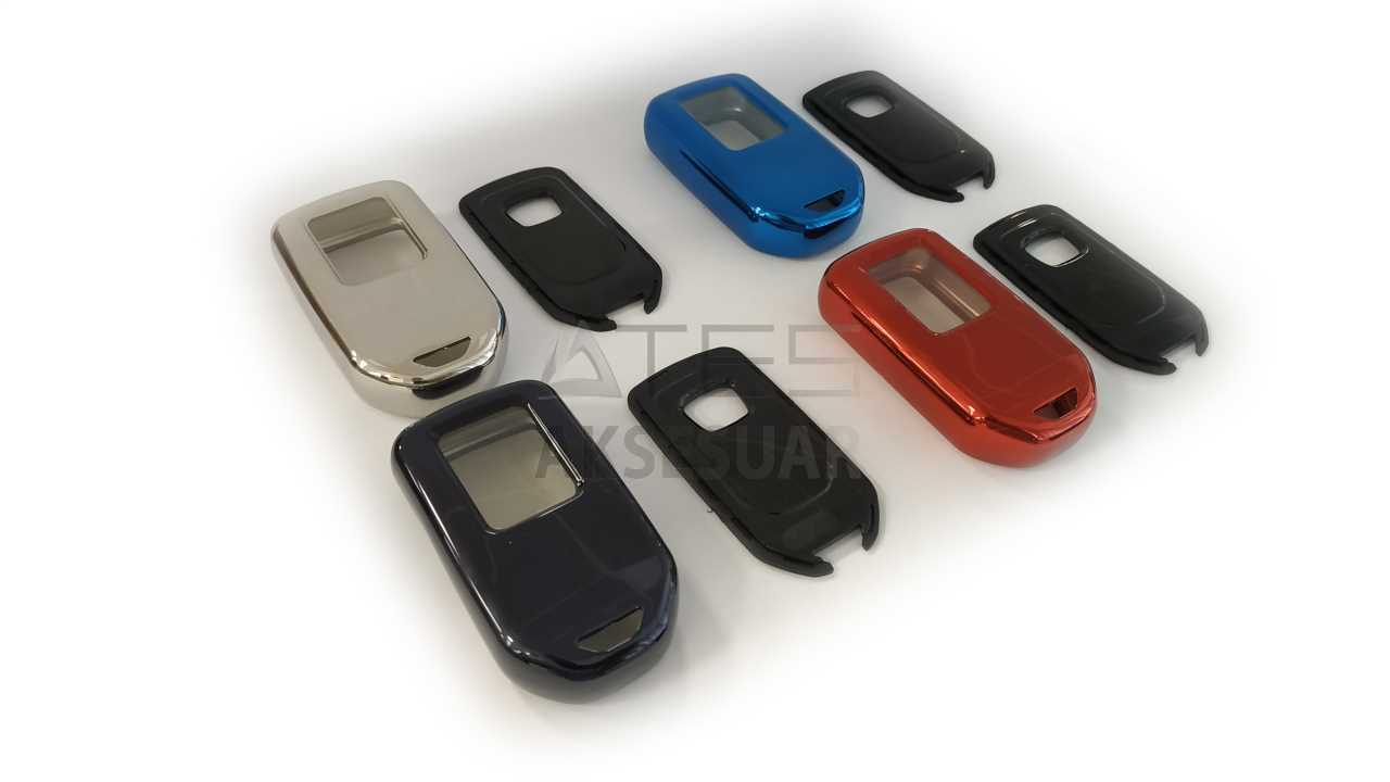 HONDA CIVIC FC5-FK7 PLASTIK ANAHTAR KILIFI SIYAH KAPAKLI (KEYLESS GO MODELLER IÇIN)