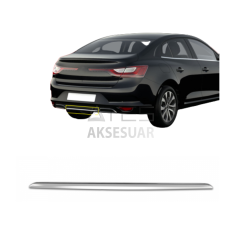 Renault Megane 4 Krom Arka Tampon Difüzör Çıtası 2020+