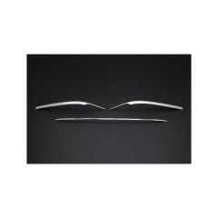 Volkswagen Passat Arka Tampon Çıtası 3 Parça Paslanmaz Çelik 2015>