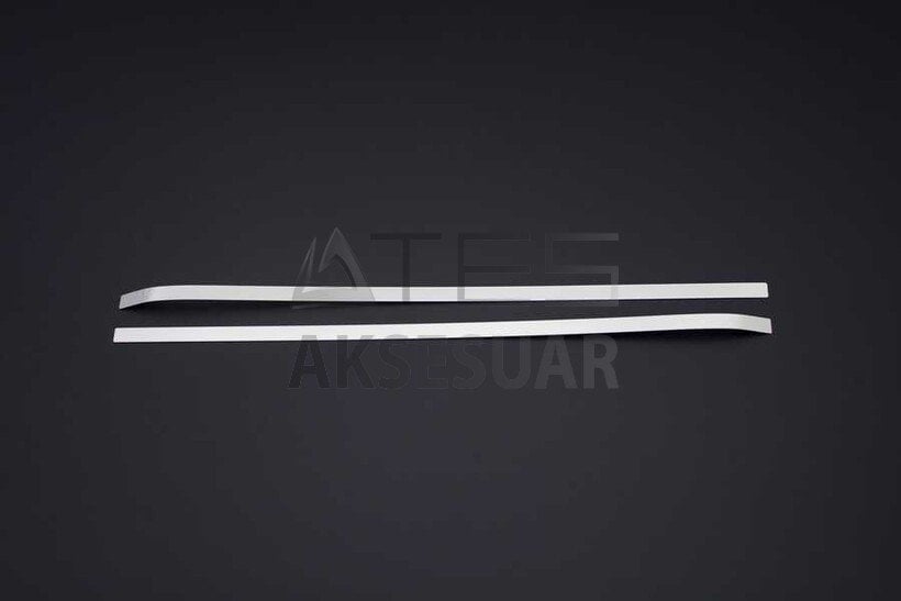 Fiat Fiorino Krom Sürgülü Kapı Çıtası 2 Parça 2007 ve Sonrası