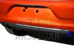 Renault Clio 5 Krom Arka Tampon Çıtası 2019+