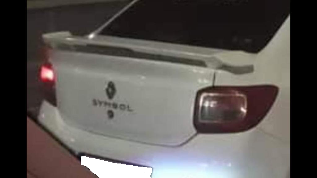 Renault Symbol Yeni Işıklı Spoiler