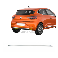 Renault Clio 5 Krom Arka Tampon Çıtası 2019+