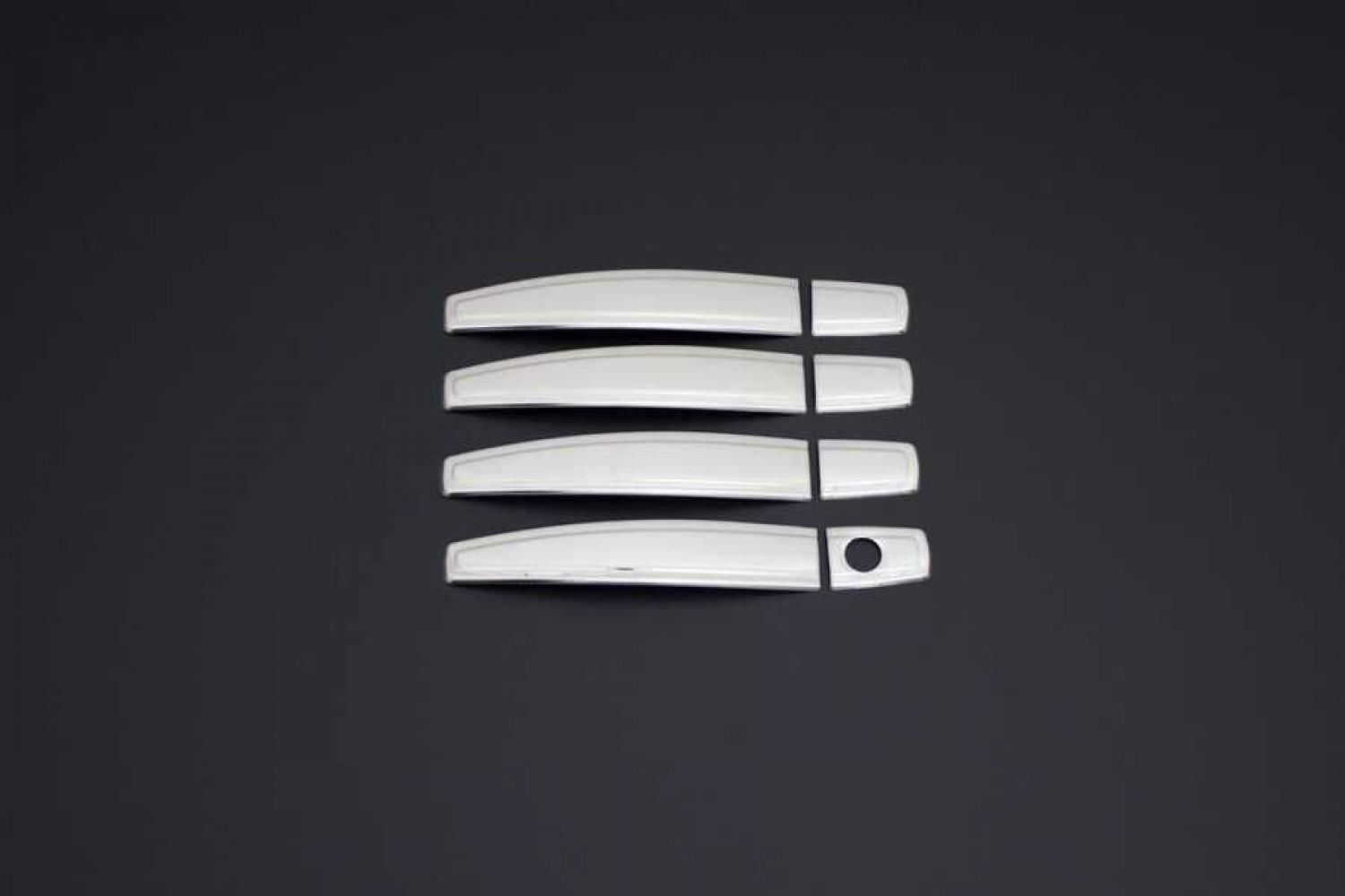 Opel Astra Kapı Kolu 4 Kapı Paslanmaz Çelik (Desenli) 2010-