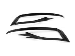 GOLF 7,5 2017-2020 IÇIN UYUMLU GTI ÖN SIS KAPLAMA - PIANO BLACK