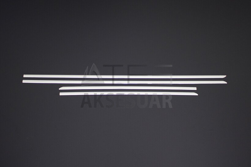 Peugeot 2008 Krom Yan Kapı Çıtası 4 Parça 2013-2019 Arası