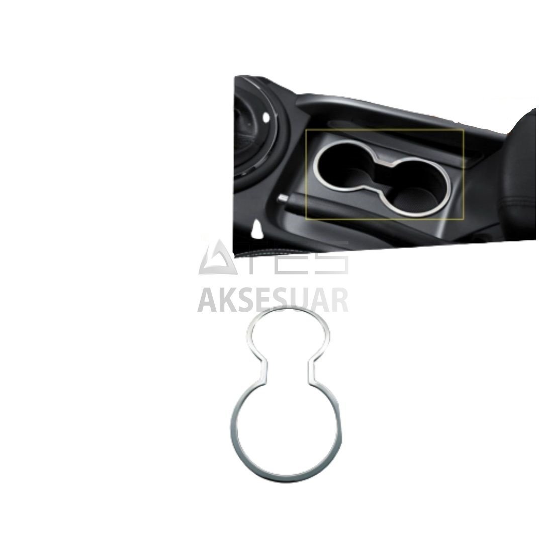 Kia Sportage Krom Bardaklık Çerçevesi 2010-2014