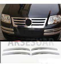 VW Caddy Krom Ön Tampon Kaşı 4 Prç. 2004-2010