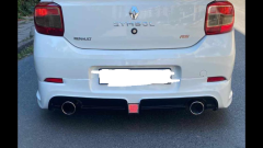 Renault Yeni Symbol Makyajsız Kasa Arka Tampon Eki