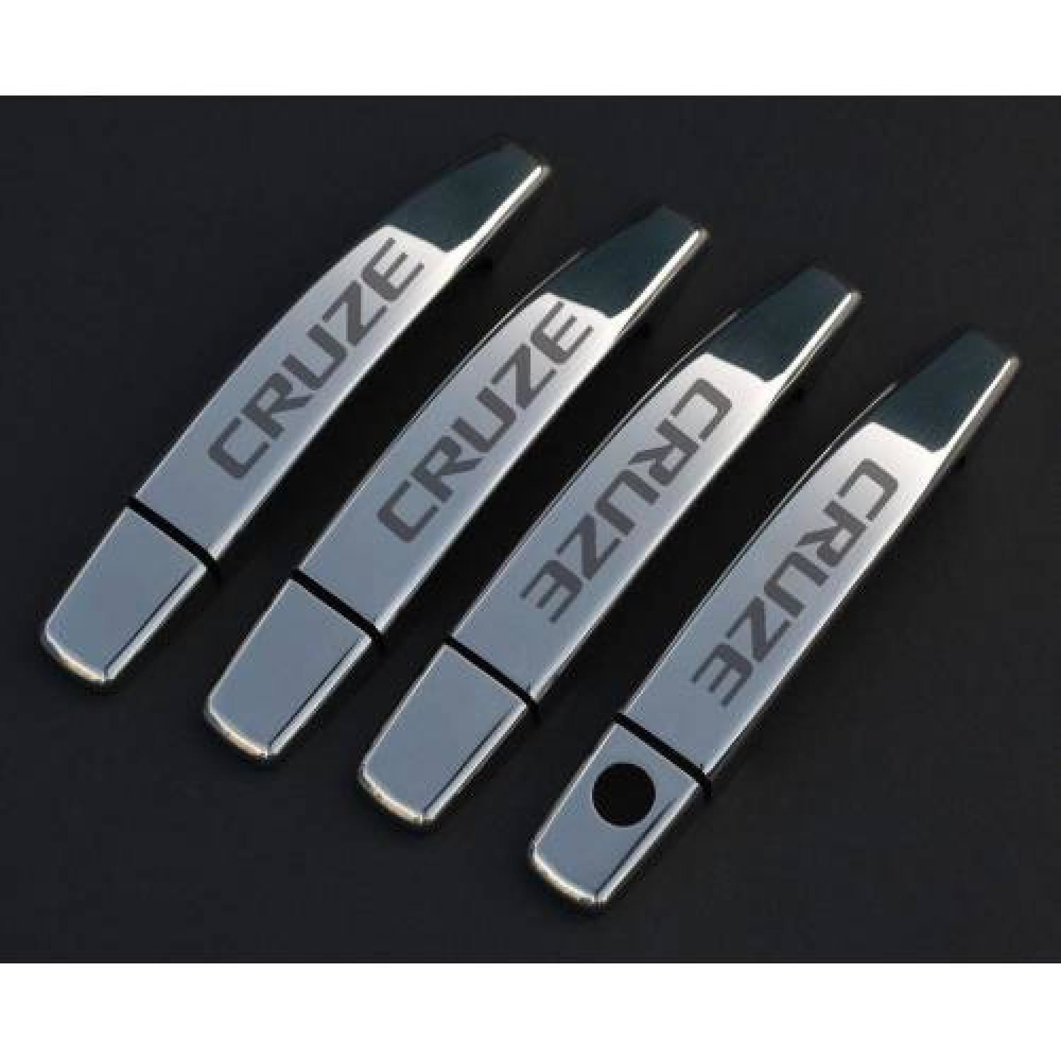 Chevrolet Cruze Kapı Kolu 4 Kapı Paslanmaz Çelik (Desenli) 2011-