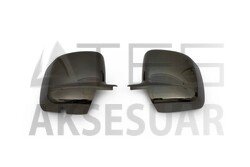 Peugeot Bipper Siyah Krom Ayna Kapağı 2 Parça Abs 2008 ve Sonrası