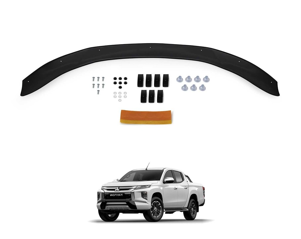 Mitsubishi L200 Ön Kaput Koruyucu Rüzgarlığı 2019-