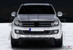 VW Amarok Krom Ön Tampon Çıta U Parça 2010 Model Üzeri