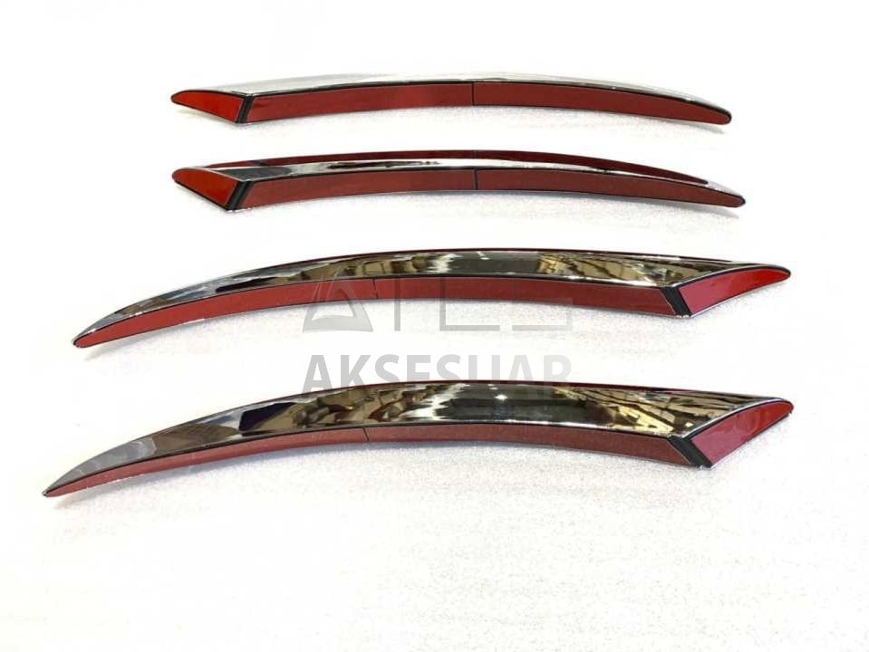 MERCEDES W205 2015-2018 SIS KASI 4 PARÇA (KROM)