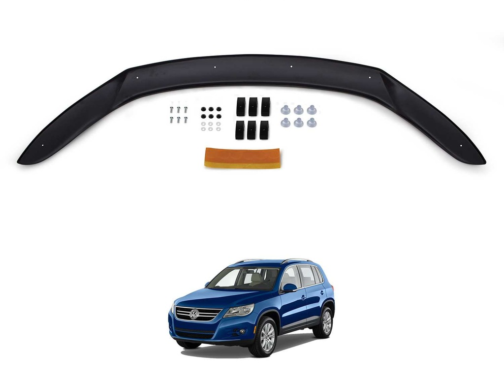 Vw Tiguan 3 mm Ön Kaput Maskesi Koruma Rüzgarlığı Deflektör