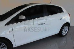 Fiat Bravo Krom Cam Çıtası 6 Parça 2008-2015 Arası