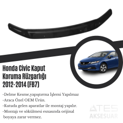 Honda Civic Kaput Koruma Rüzgarlığı 2012-2014 (FB7)