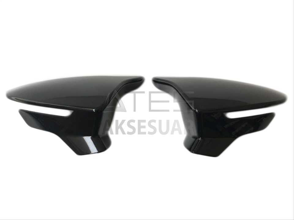 SEAT LEON 2012-2016 BATMAN AYNA KAPAĞI PIANO BLACK