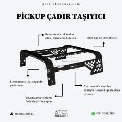 Pickup Çadır Taşıyıcı - PETEK Serisi