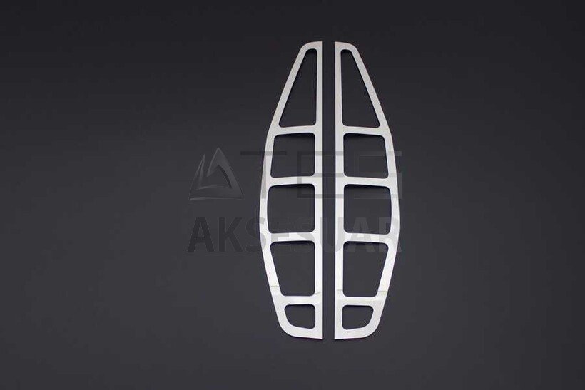 Fiat Doblo 1 Krom Stop Çerçevesi 2 Parça 2000-2006 Arası