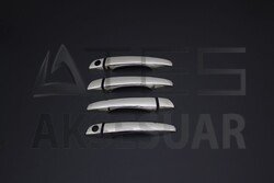 Peugeot Expert Traveller Krom Kapı Kolu 4 Kapı Çift Delik Tek Sürgü 2017 ve sonrası