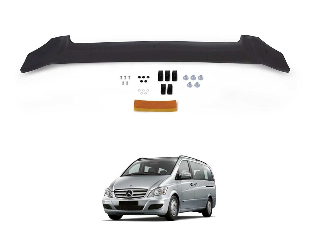 Mercedes Viano Ön Kaput Maskesi Koruma Rüzgarlığı Deflektör