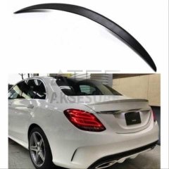 MERCEDES W205 C SERISI 2015-2018 AMG SPOILER PIANO BLACK