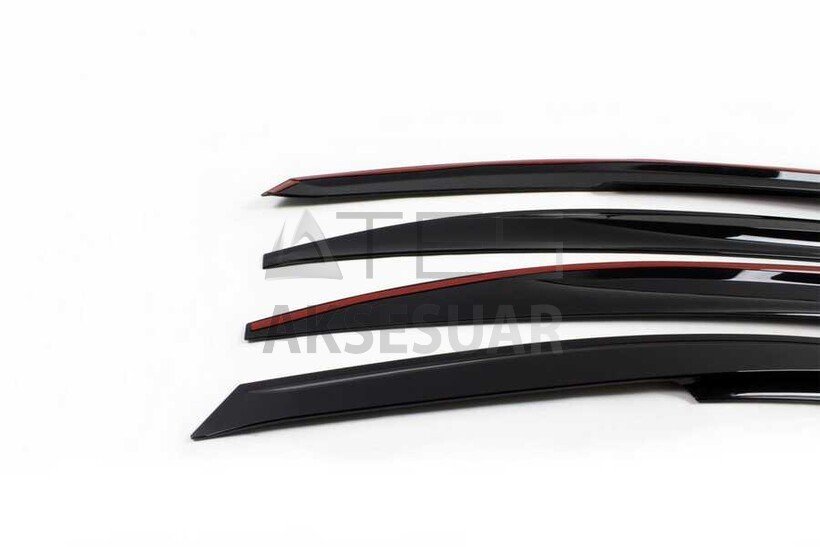 Opel Astra H SunPlex Cam Rüzgarlığı 4 Parça 2004 ve Sonrası