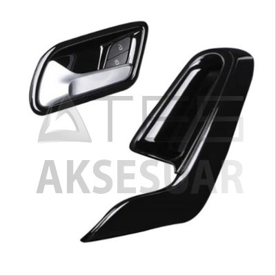 MERCEDES W177 A SERİSİ 2019+ KAPI KOLCAK KAPLAMA - PIANO BLACK