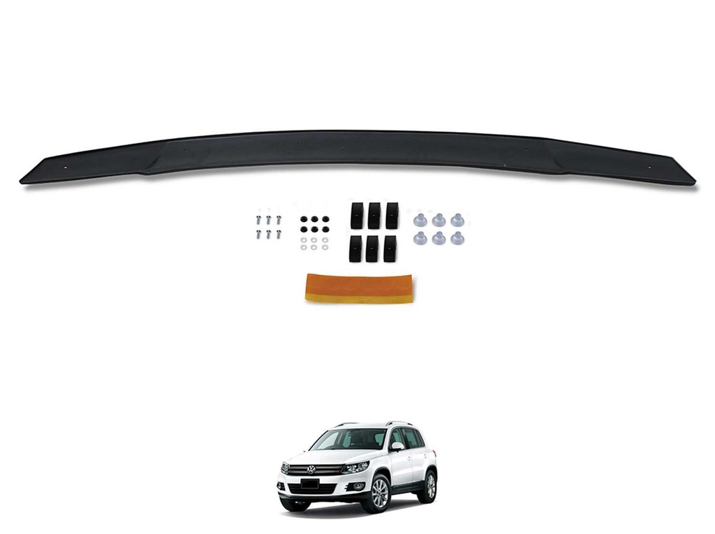 Vw Tiguan Ön Kaput Maskesi 3 mm Koruma Rüzgarlığı Deflektör