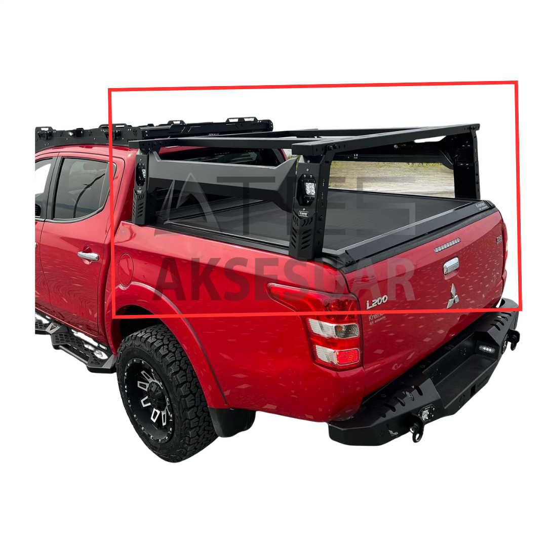 Mitsubishi L200 Araç Üstü Çadır Taşıyıcı Rollbar Tent Rollbar