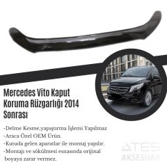 Mercedes Vito Kaput Koruma Rüzgarlığı 2014 Sonrası