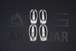 Peugeot Bipper Krom Kapı Kolu Set 4 Kapı 2008 ve Sonrası