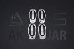 Peugeot Bipper Krom Kapı Kolu Set 4 Kapı 2008 ve Sonrası
