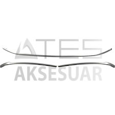 VW Passat B8.5 Krom Ön Tampon Alt Çıtası 3 Parça 2019 ve Üzeri