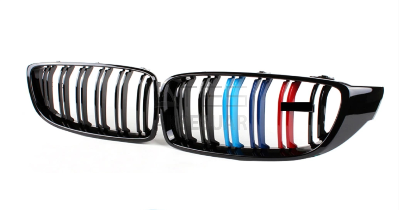 BMW 4 SERISI F32 2013-2019 M4 BOBREK (CIFT CIZGI PANJUR) M RENK