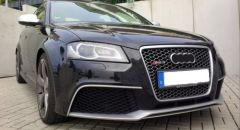 A3 2009-2012  IÇIN UYUMLU RS3 ÖN TAMPON PANJUR SETI -HATCHBACK (8P MAKYAJLI KASA)