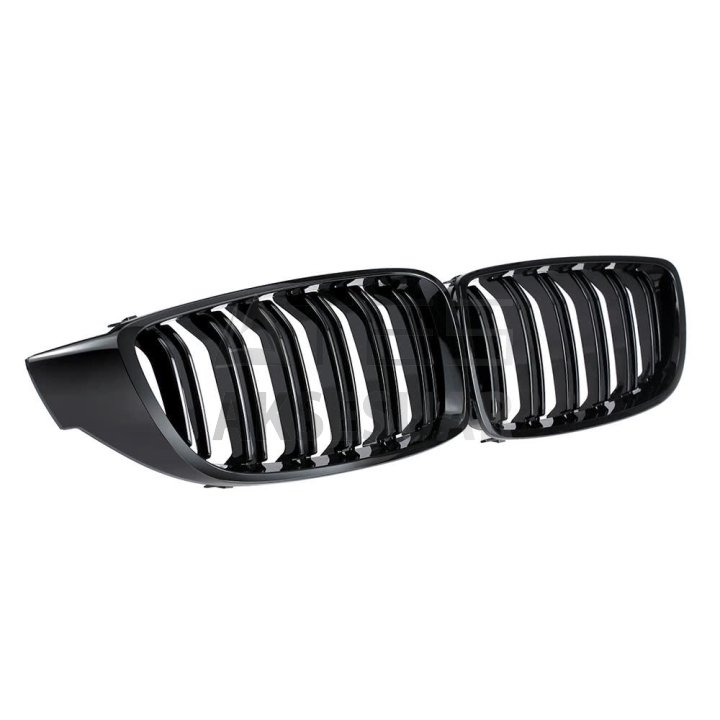 BMW 4 SERISI F32 2013-2019 M4 BOBREK (CIFT CIZGI PANJUR) PIANO BLACK