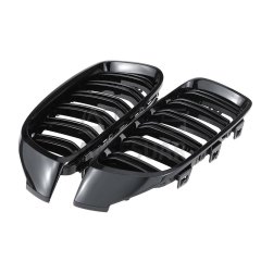 BMW 4 SERISI F32 2013-2019 M4 BOBREK (CIFT CIZGI PANJUR) PIANO BLACK