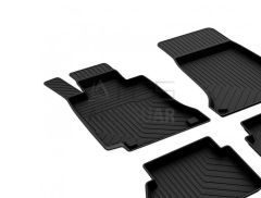 Mercedes W205 C Cerisi 4D Havuzlu Paspas Siyah 2015 ve Sonrası