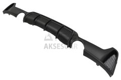 BMW 4 SERISI F32-F36 2014-2020 M DIFUZOR CIFT CIKIS INCE PIANO BLACK