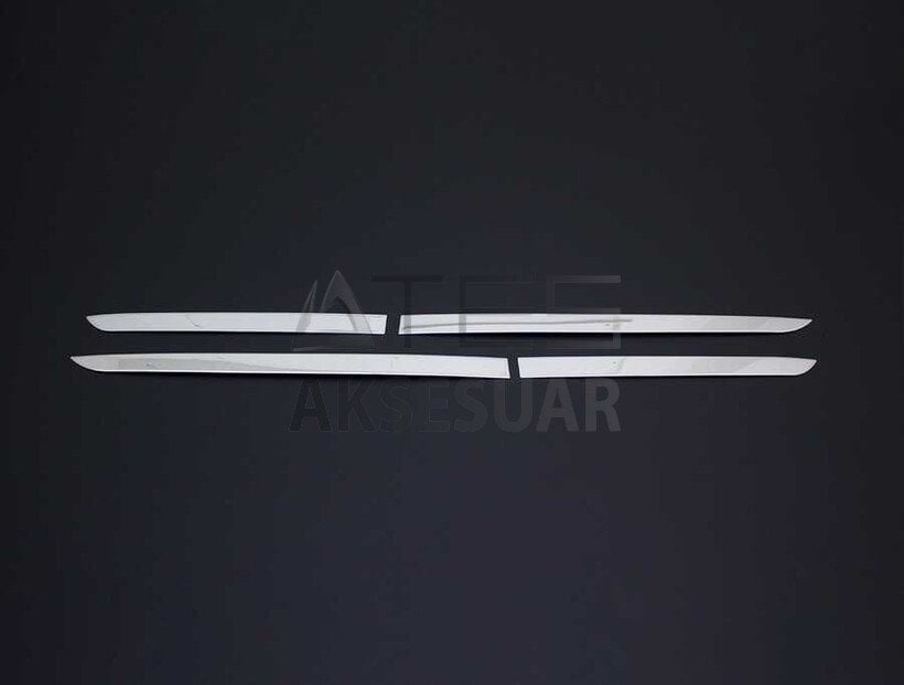 Peugeot Rifter Krom Yan Kapı Çıtası 4 Parça 2019 ve Sonrası