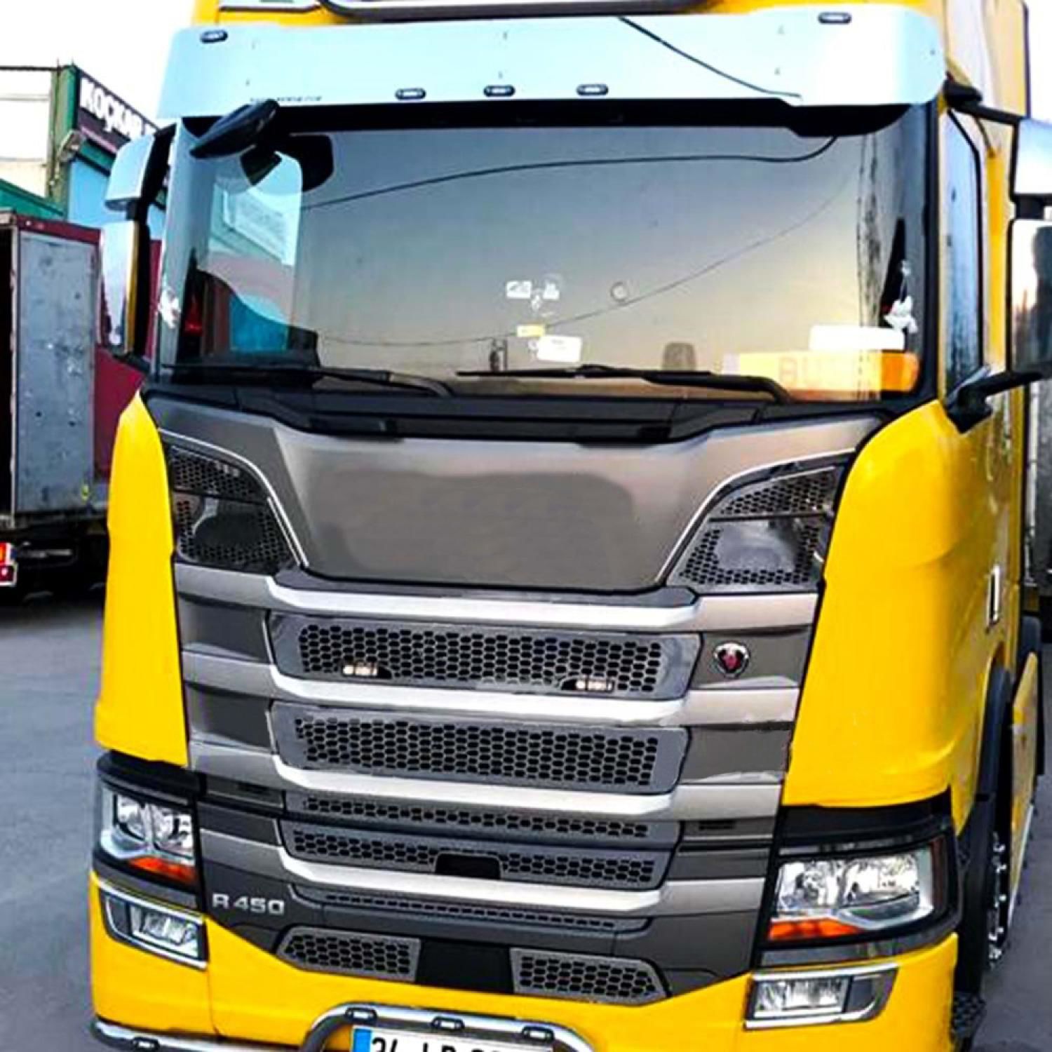 Scania NG SC SİSSİZ PANJUR KROMU
