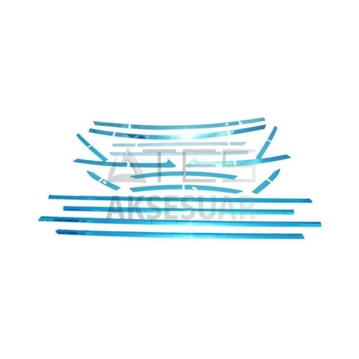 FORD FIESTA HB CAM ÇITASI NIKELAJI TAMTUR